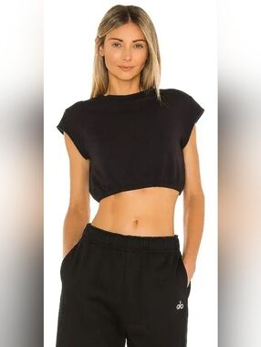 Alo Yoga Dreamy Crop Short Sleeve Top